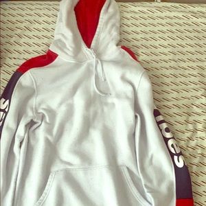 Red white and blue “vibes” Hoodie